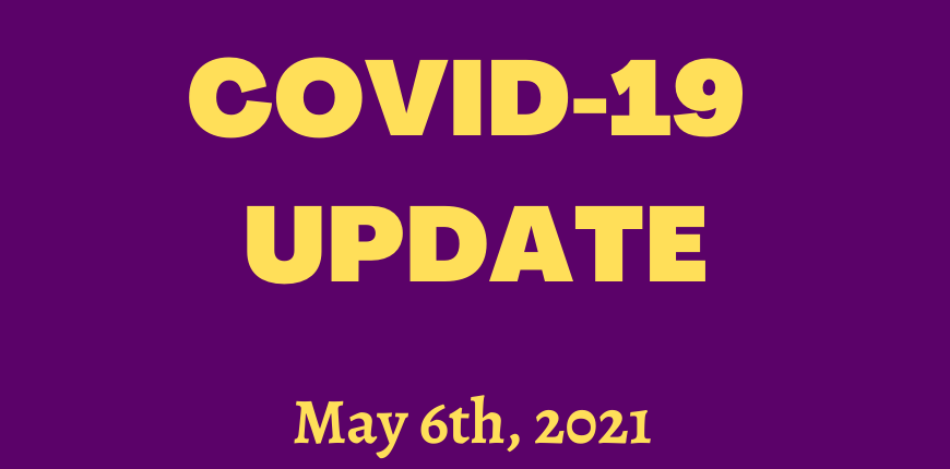 COVID-19 Update for May 10th -May 13th