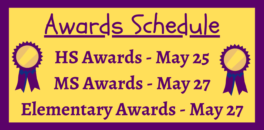 Awards Schedule