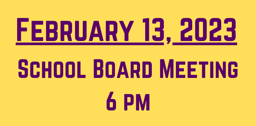 Board Meeting - February 13, 2023