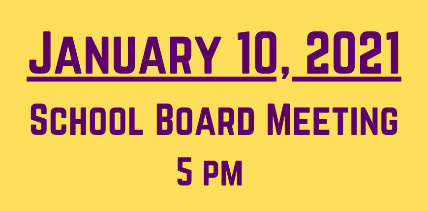 Board Meeting - January 10th, 2022