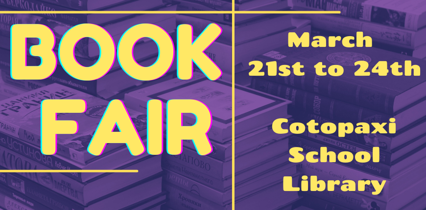 Book Fair - March 21st to 24th