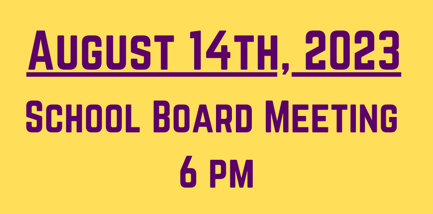 Board Meeting - August 24, 2023